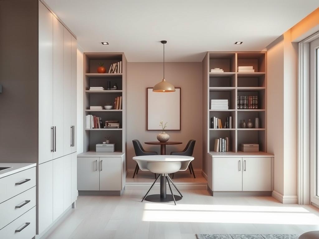 built-in storage