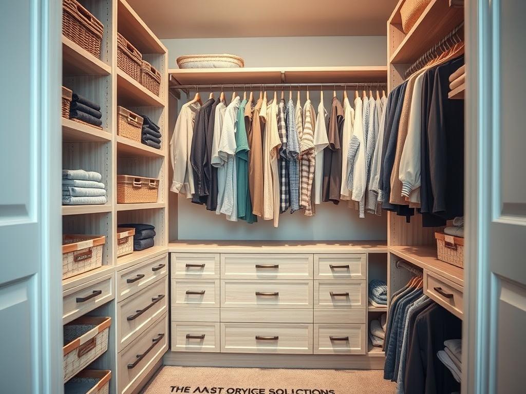 corner closet solutions