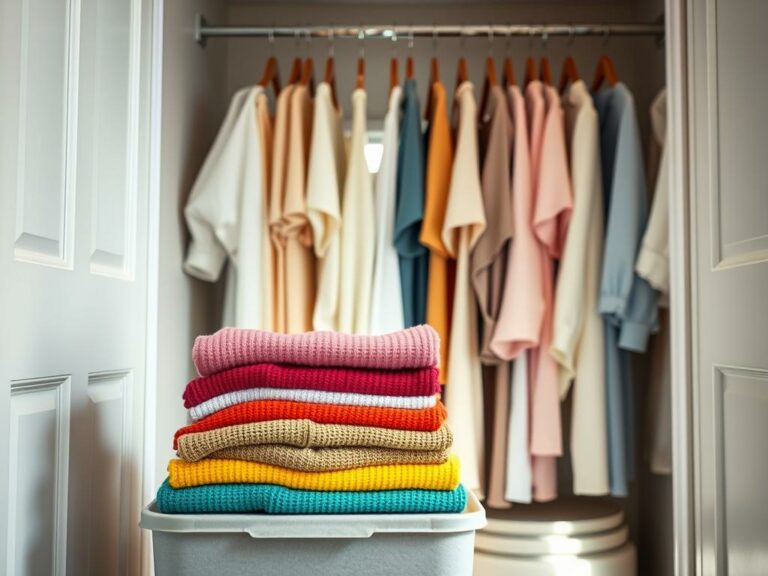 declutter closet