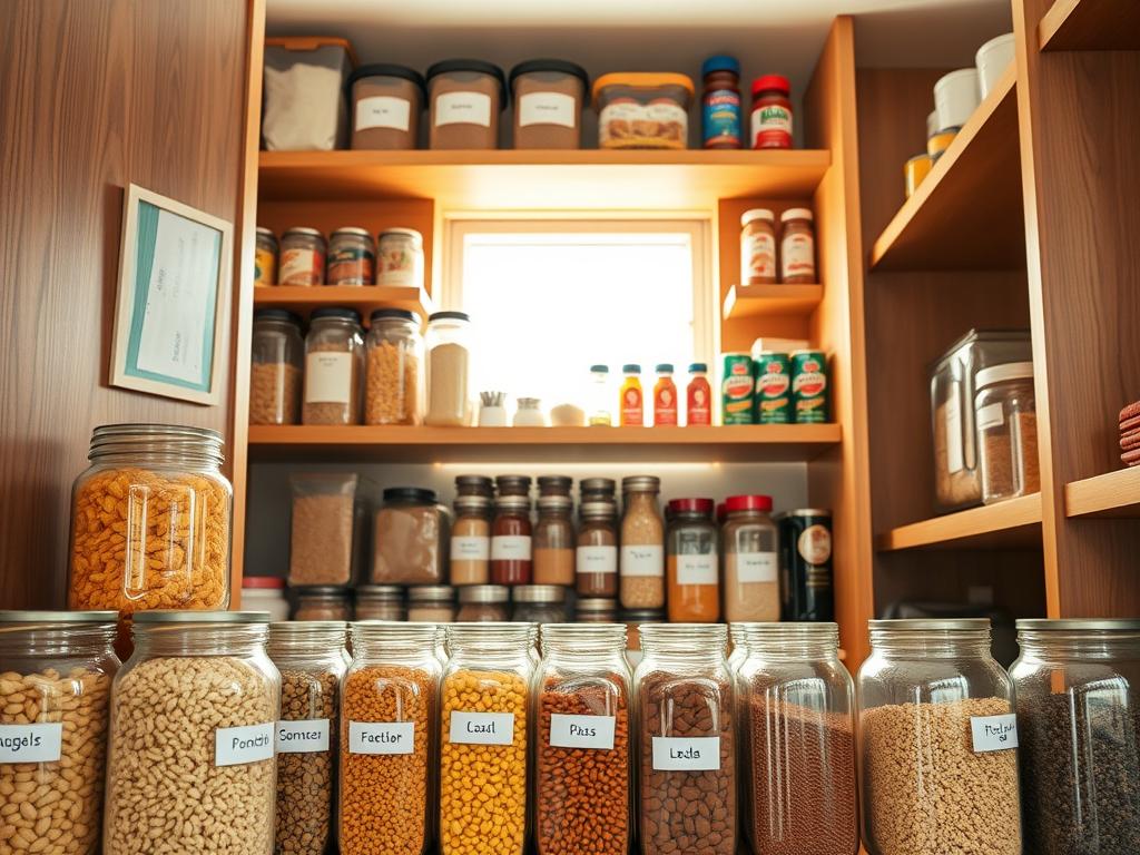 kitchen pantry organization