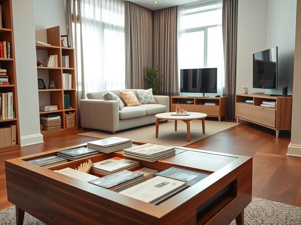 living room storage hacks