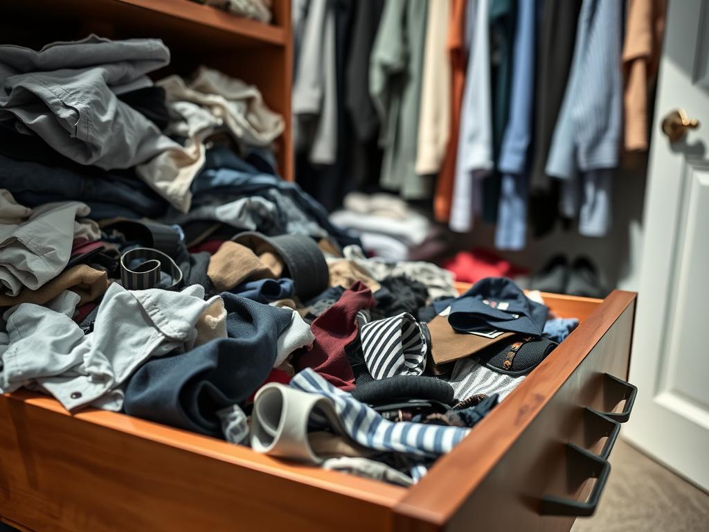 not maximizing drawer space
