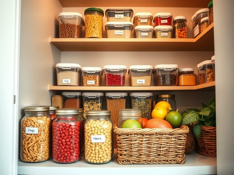 pantry organization budget