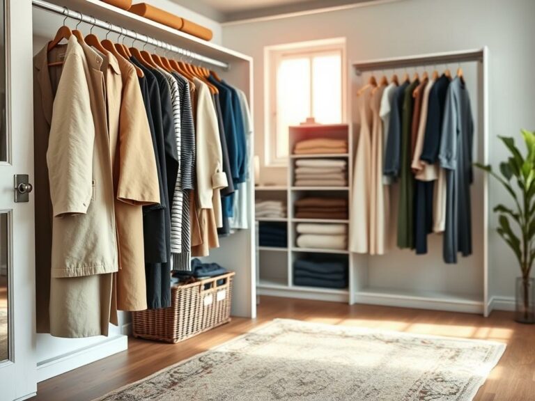 seasonal closet organization
