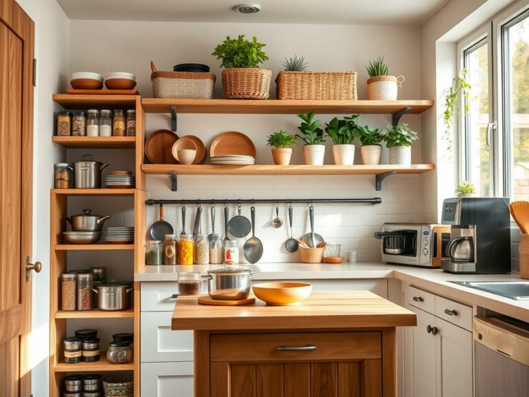 small kitchen storage