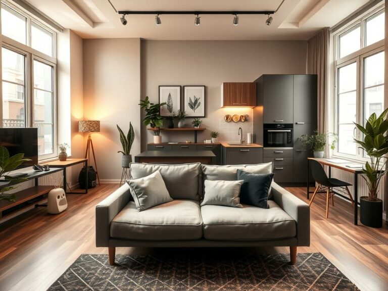 studio apartment organization